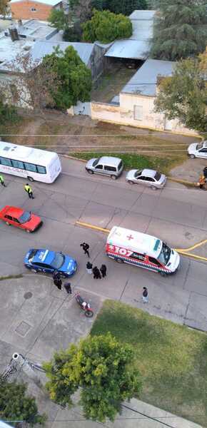 El accidente en barrio centro