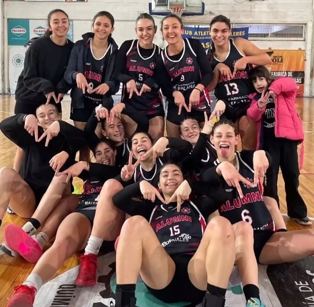 Las chicas del basquet femenino