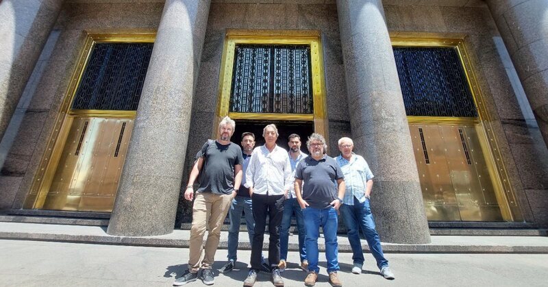 Los dirigentes del SOEA Los dirigentes del SOEA