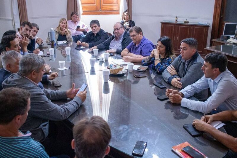 La reuni&oacute;n en Santa Fe