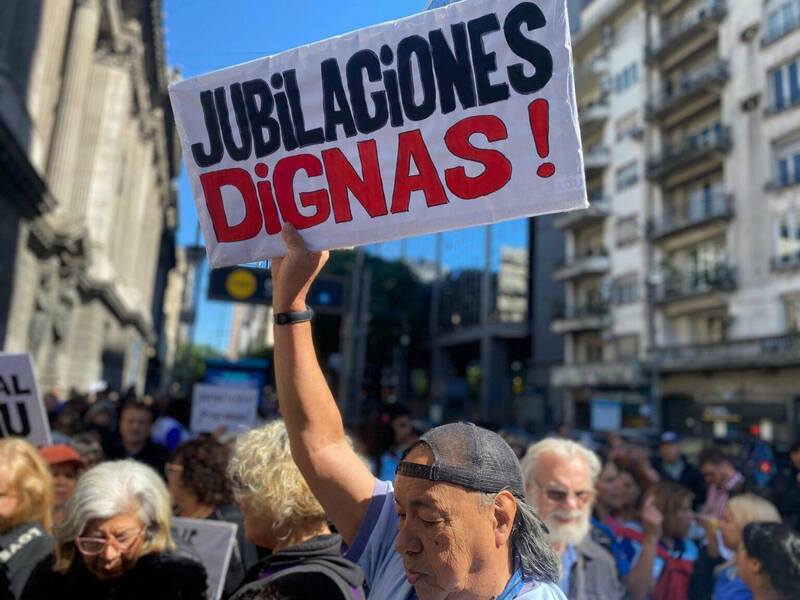 Alerta por los jubilados