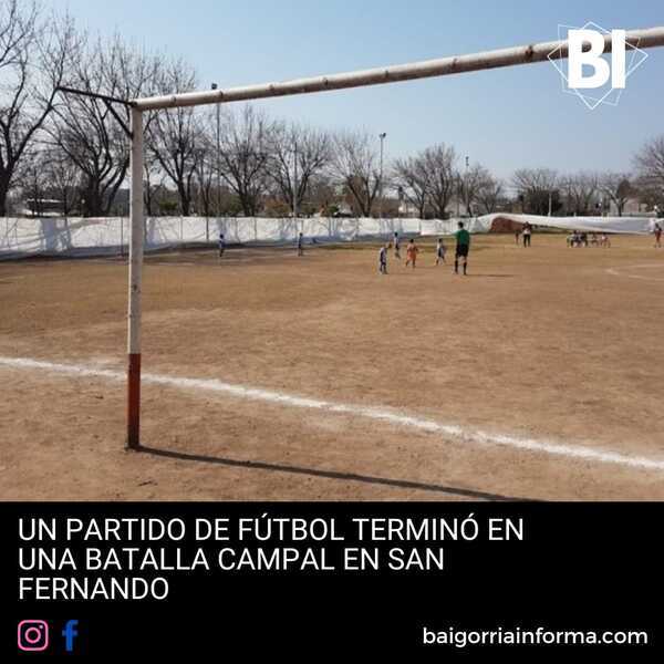 La violencia le ganó al fútbol