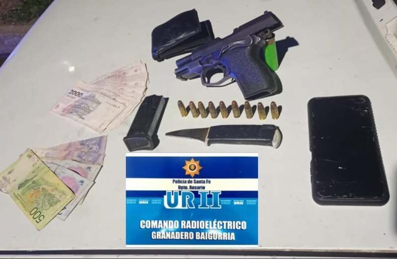 El arma secuestrada El arma secuestrada