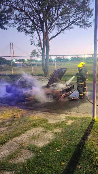 As&iacute; qued&oacute; el auto siniestro