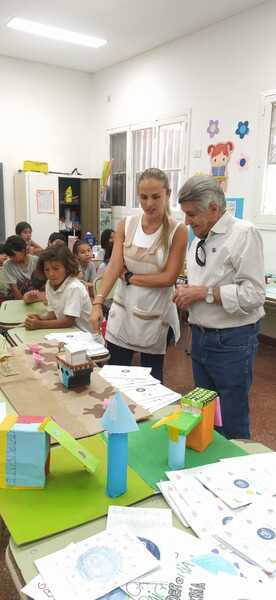 La exposici&oacute;n en el Hogar Escuela