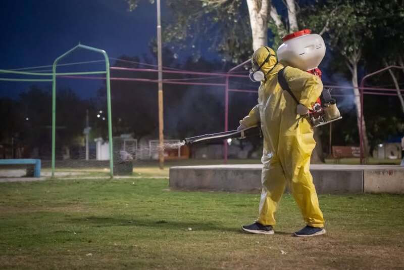 A fumigar