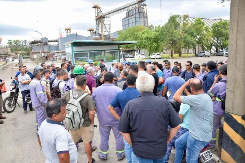 Protesta de trabajadores