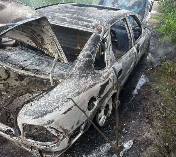 El vehiculo siniestrado