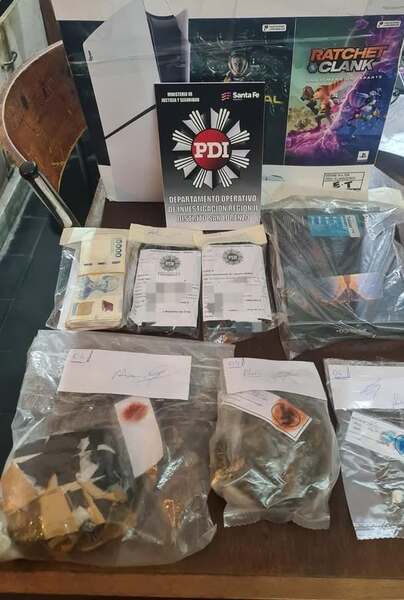 Los elementos secuestrados