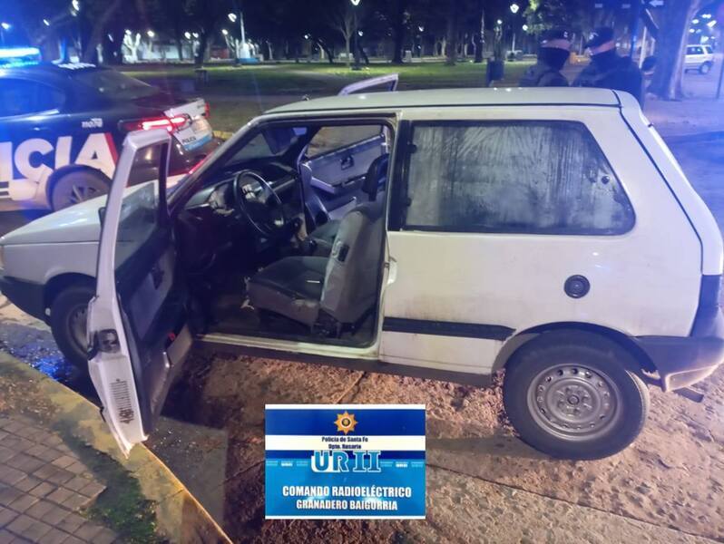 El rodado recuperado