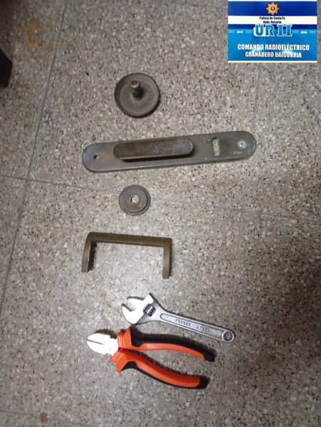 Los elementos secuestrados