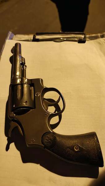El arma secuestrada