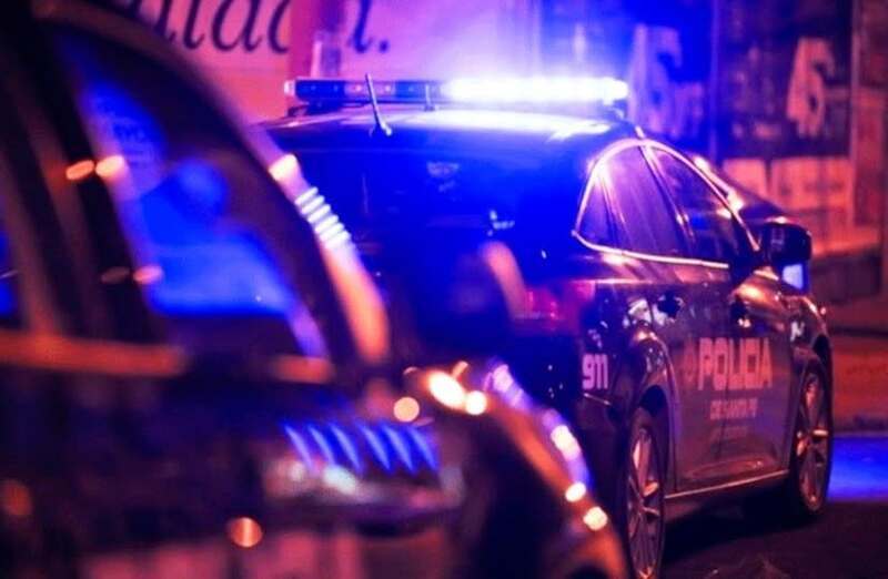 Policia en acción
