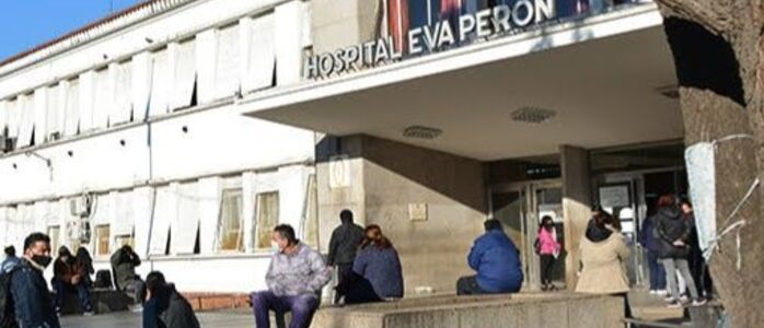 Murió en el Eva Perón