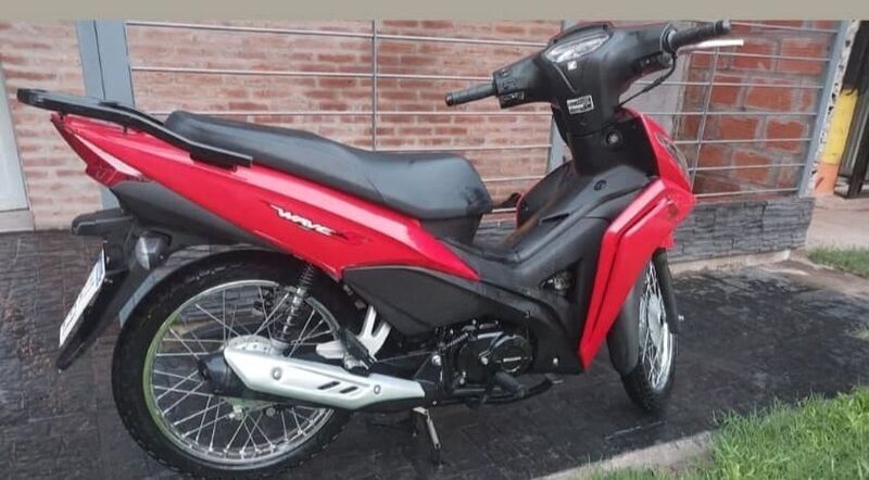 La moto sustraída