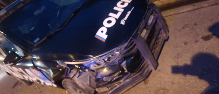 El movil dañado