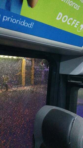 El colectivo siniestrado