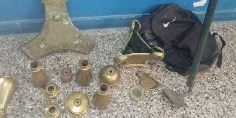 Los elementos secuestrados