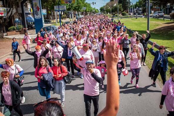 La marcha rosa
