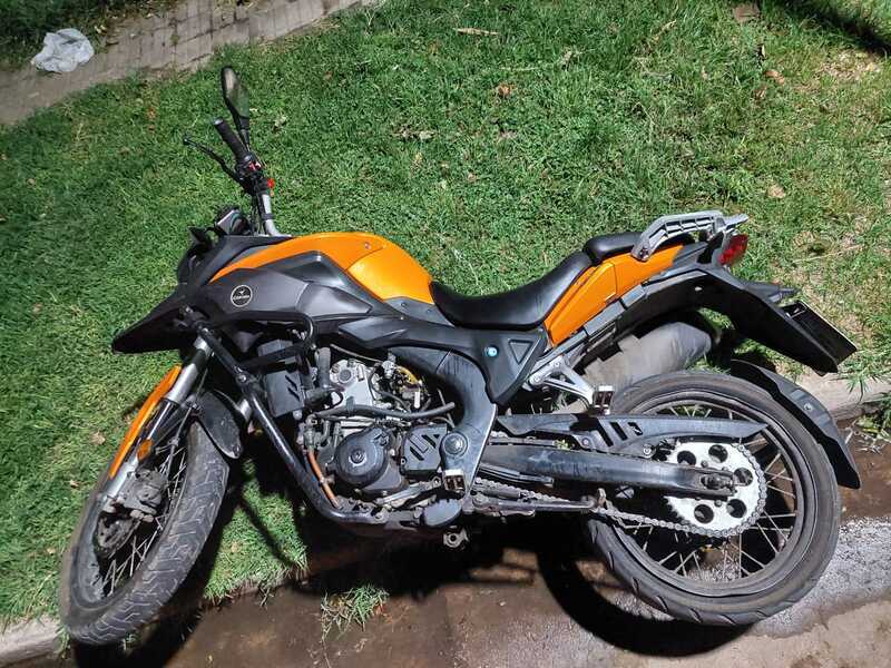 La moto descartada