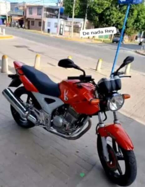 La moto sustraída