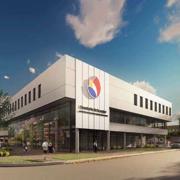 El sanatorio ubicado en la zona sur de la ciudad