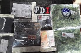 Parte de los elementos secuestrados