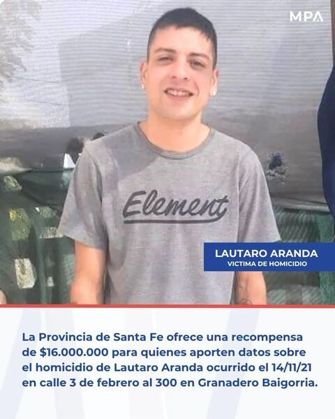 El joven asesinado