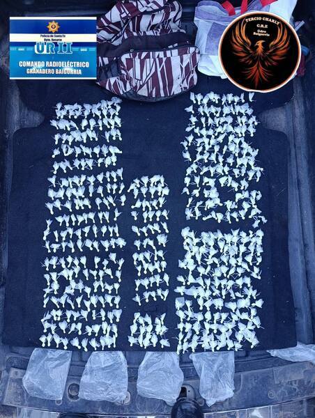 La droga secuestrada