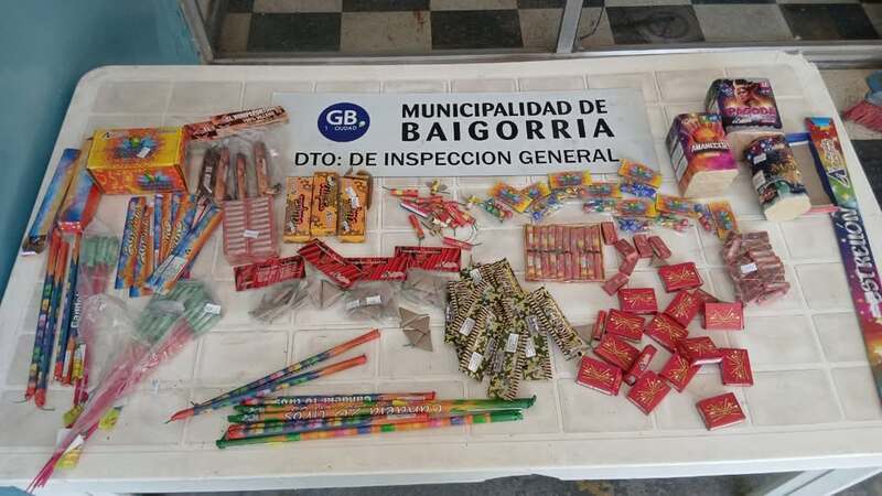 Los elementos secuestrados