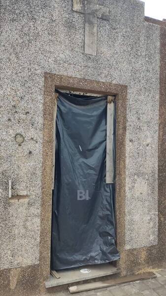 Uno de los panteones atacados