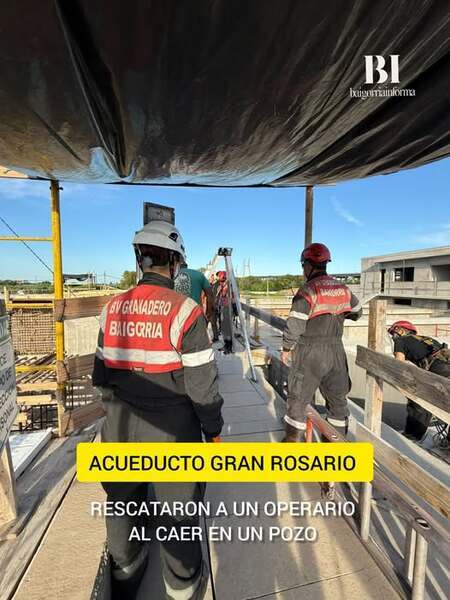 El trabajo de Bomberos Voluntarios