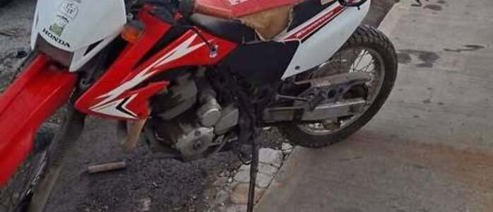 La moto sustra&iacute;da