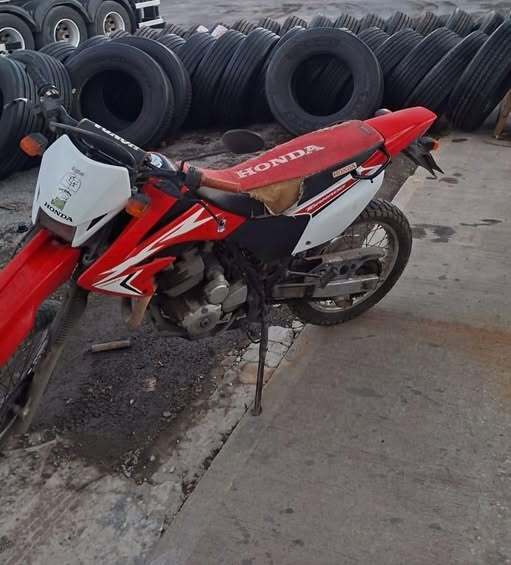 La moto sustra&iacute;da