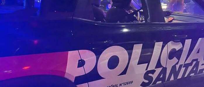 El veh&iacute;culo atacado