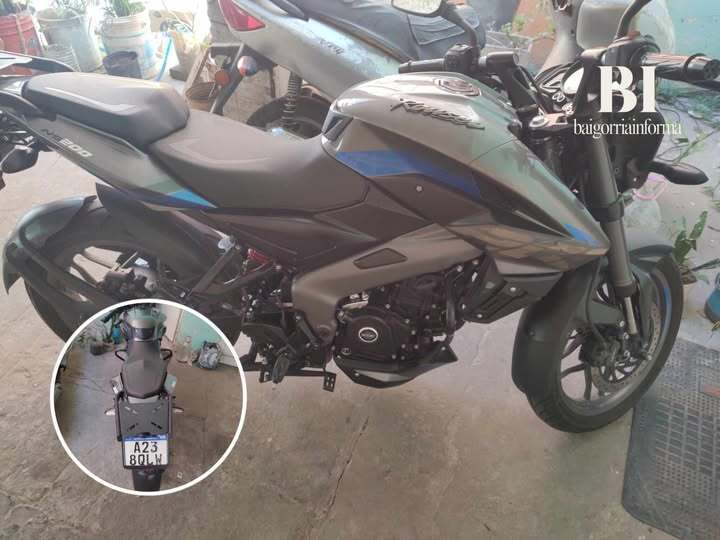 La moto sustra&iacute;da