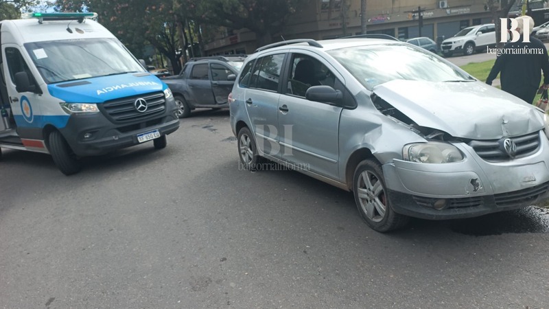 Uno de los veh&iacute;culos siniestrados