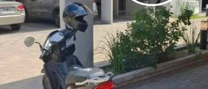 La moto sustra&iacute;da