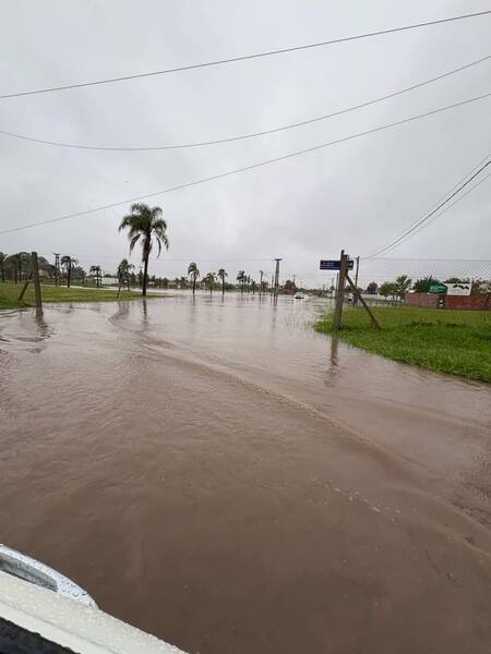 Se llovi&oacute; todo