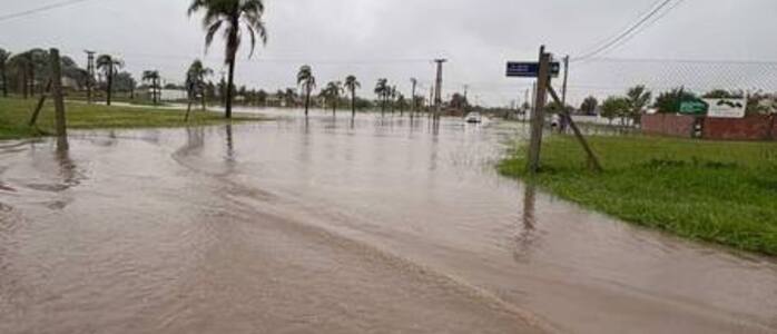 Se llovi&oacute; todo