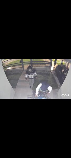 El garage violentado