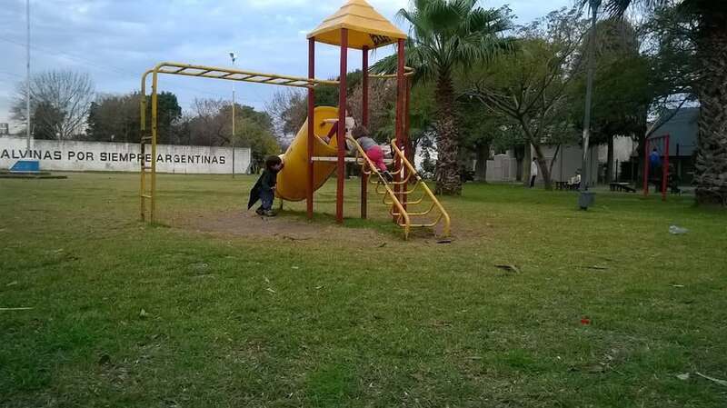 La plaza de barrio Para&iacute;so