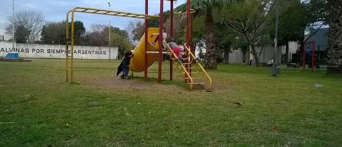 La plaza de barrio Para&iacute;so