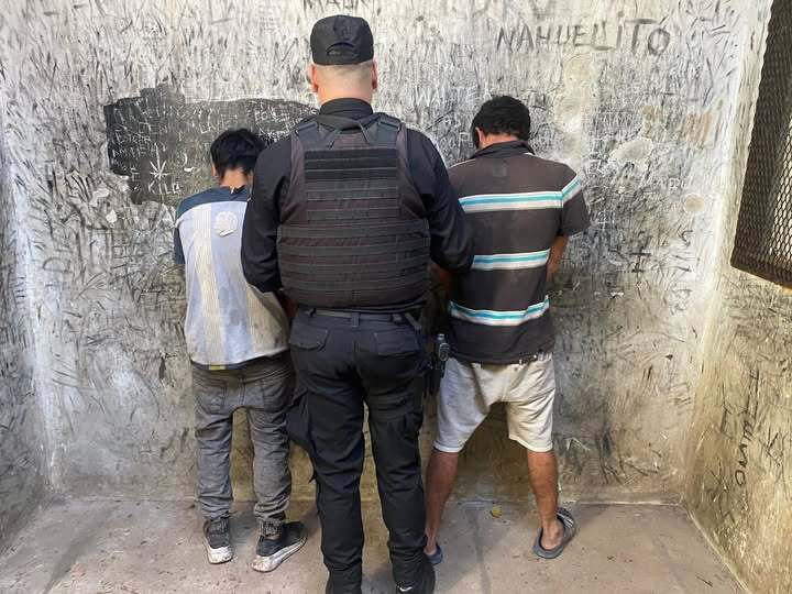 Los sujetos detenidos