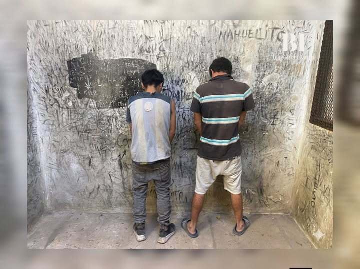 Los imputados detenidos