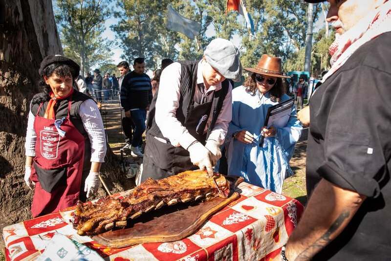 A disfrutar del asado