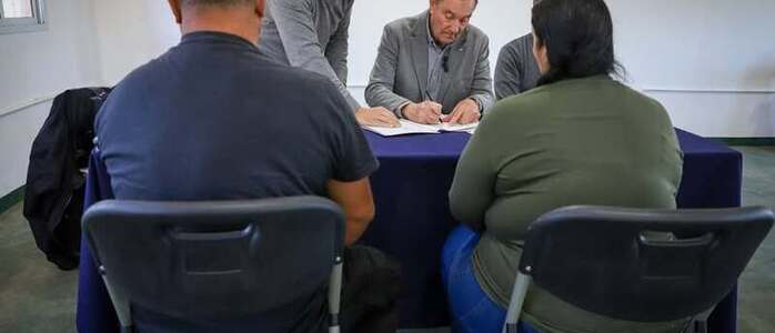 La firma del convenio