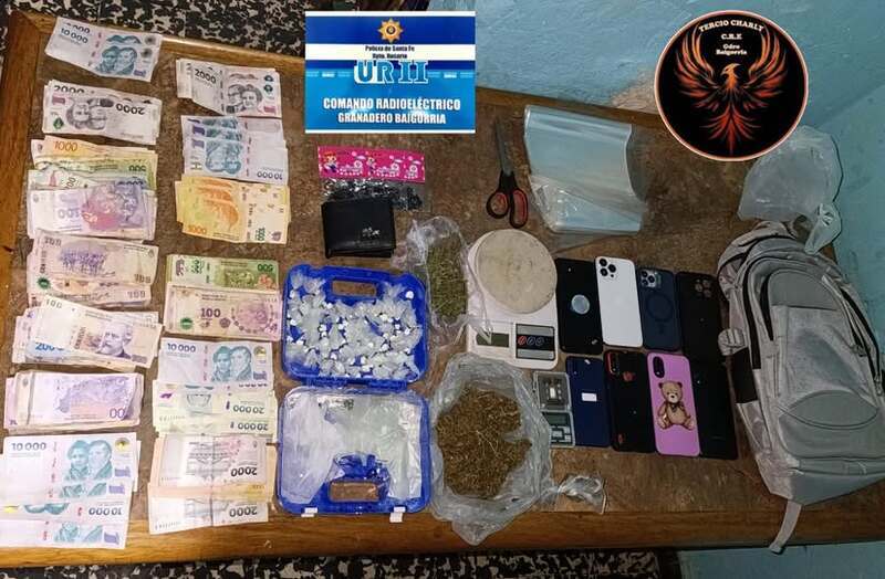 Los elementos secuestrados