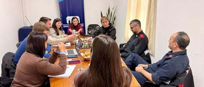 Los bomberos en la legislatura