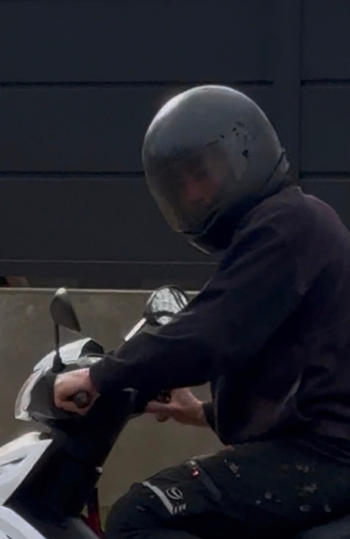 Uno de los motochorros